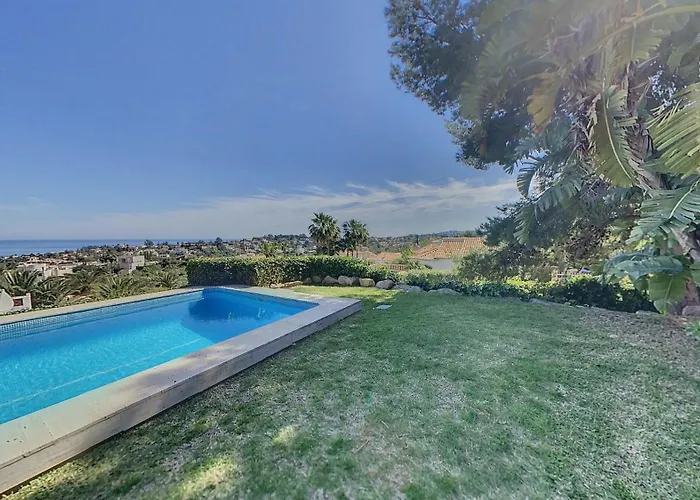 Elegante Con Espectaculares Vistas Al Mediterraneo Villa *