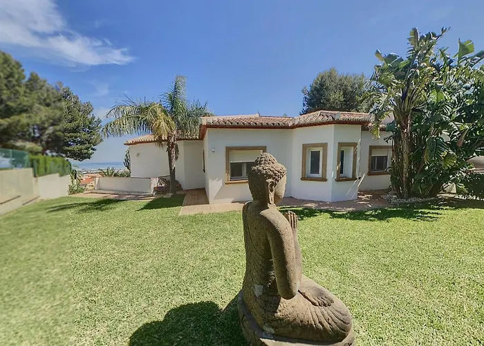 Elegante Con Espectaculares Vistas Al Mediterraneo Villa Denia